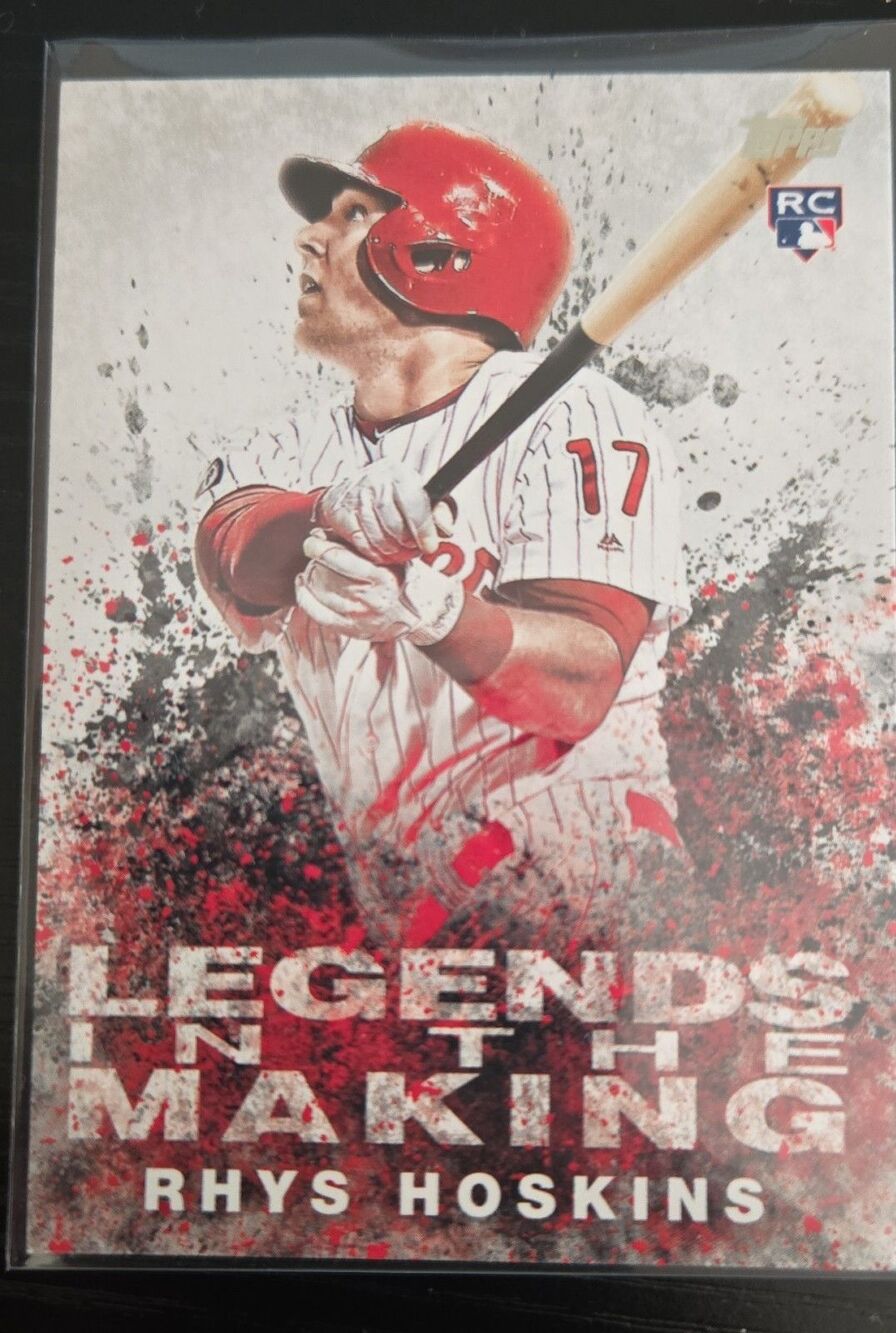 2018 Topps Rhys Hoskins Legends in the Making Series 2 #LITM-20 RC Phillies